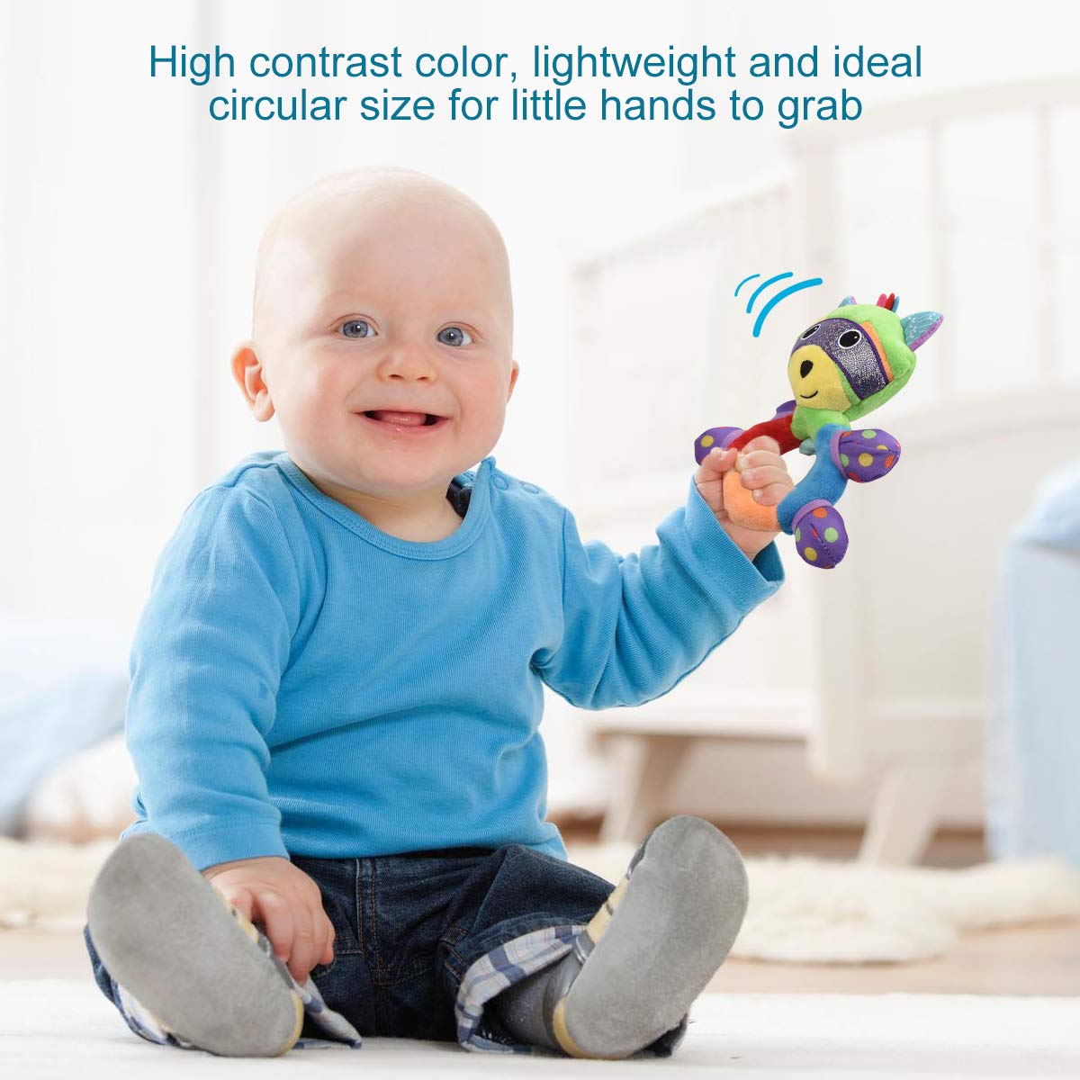Baby Teething Rattle Toy