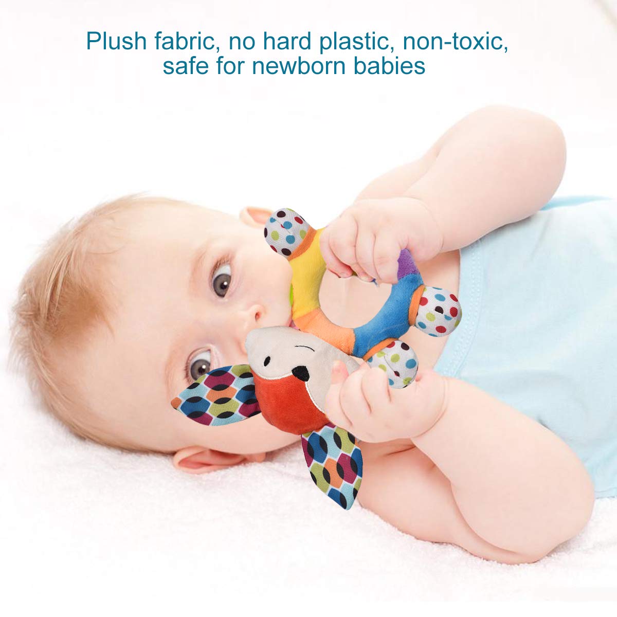 Baby Teething Rattle Toy